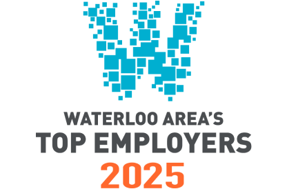 Waterloo Area's Top Employers 2025 award logo