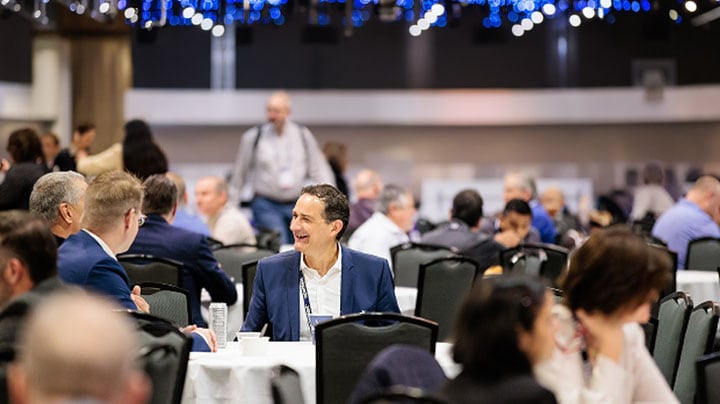 Crowd of people at OpenText World