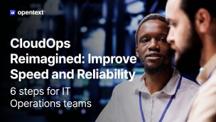 CloudOps Reimagined: Improve Speed and Reliability eBook cover