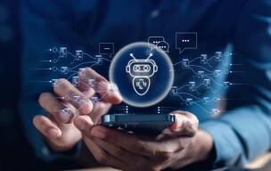 person on smartphone