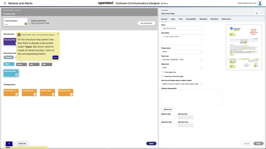 Titanium X Experience demo screen
