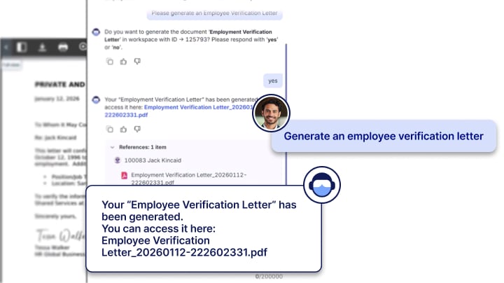 Content Aviator dashboard comparing documents