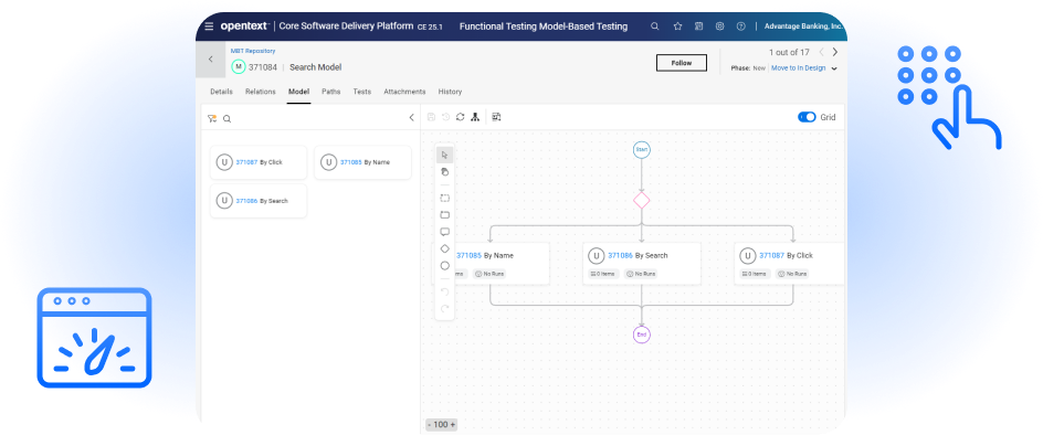 DevOps platform application showing the software delivery lifecycle