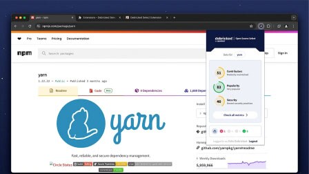 Core Open Source Select extension image