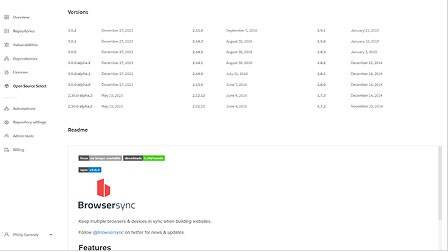 Core Open Source Select project search image