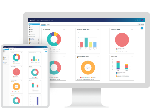 OpenText Endpoint Management UI