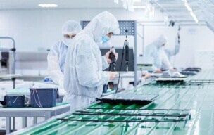 Semiconductor manufacturing environment 