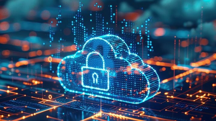  A system displaying cloud security service application